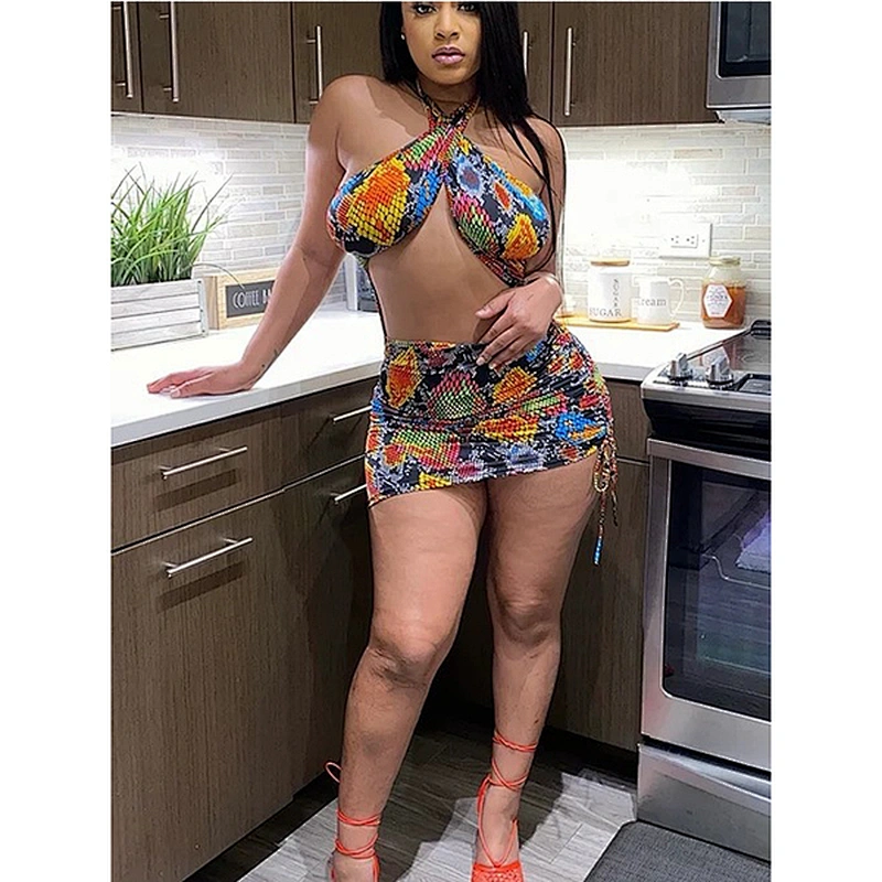 women's fashion casual printed dress