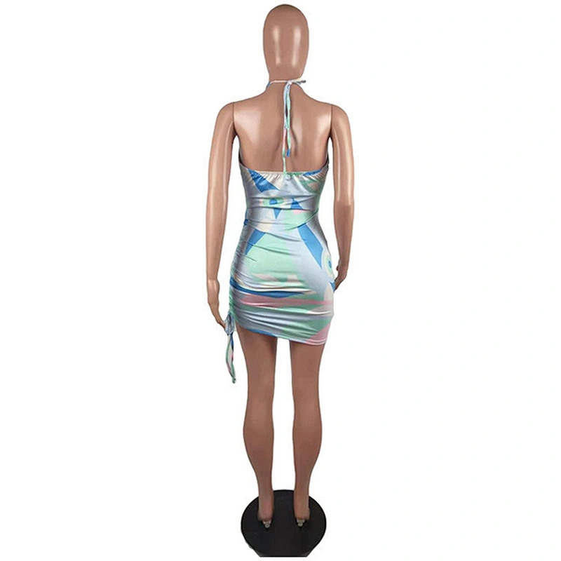 women's fashion casual printed dress