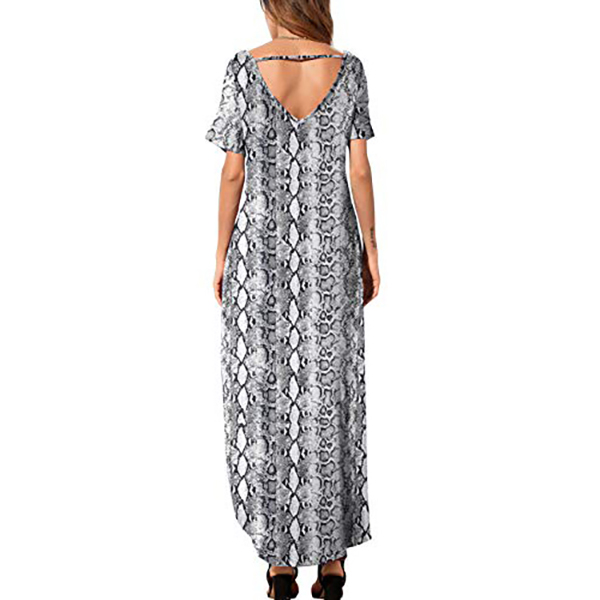 women's fashion casual printed dress