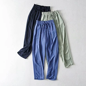 Summer cool thin women trousers