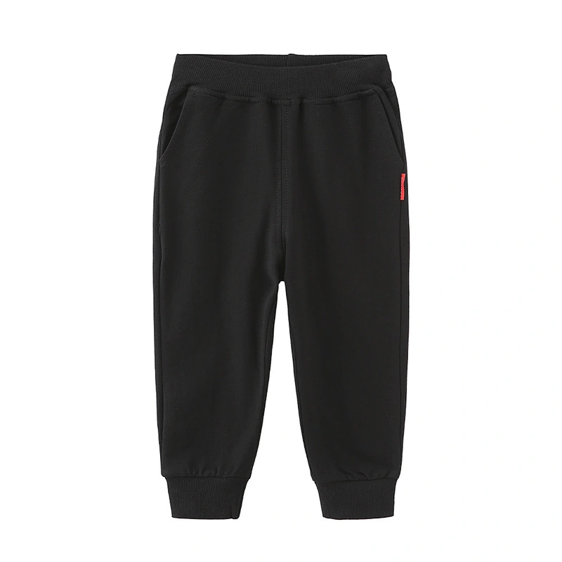 Boys' solid color sports trousers