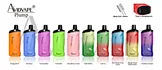 Avidvape Plump, 8000 Puffs, 5% Salt Nicotine, USB Type-C, 16ml Capacity, Adjustable Airflow, Flavors, Energy Drink, Blue Razz, Gummy Bear, Fruit Mint