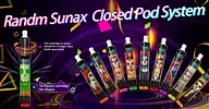 elux disposable vape 600 puffs，RandM Sunax 600 Puffs