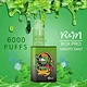 5% Salt Nicotine vape, R&M Box 6000puffs bar