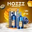 Nozzz, Disposable Vape, 10000 Puffs, 50mg, 5%, 20ml Capacity, 600mAh, Adjustable Airflow