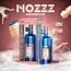Nozzz, Disposable Vape, 10000 Puffs, 50mg, 5%, 20ml Capacity, 600mAh, Adjustable Airflow