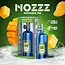 Nozzz, Disposable Vape, 10000 Puffs, 50mg, 5%, 20ml Capacity, 600mAh, Adjustable Airflow