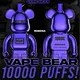 ALADDIN VAPE BEAR 10000, disposable vape, 10000 puffs, rechargeable, Type C charging, adjustable airflow, Candy Mentos, Honeydew, Yakult