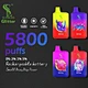 2800 puffs vape，5800 hundred