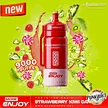 ALADDIN ENJOY MORE, Disposable Vape, 9000 Puffs, 5% Nicotine, Yakult, Mango Peach, Rootbeer, Strawberry Kiwi Candy, Watermelon