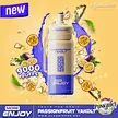 ALADDIN ENJOY MORE, Disposable Vape, 9000 Puffs, 5% Nicotine, Yakult, Mango Peach, Rootbeer, Strawberry Kiwi Candy, Watermelon