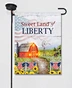 solar garden flag