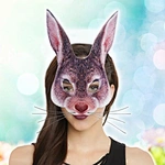 Easter Rabbit Mask Animal Half Face Mask