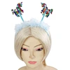 Animals unicorn glitter Hair accessories