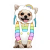 Pet Dog Rainbow Clothes