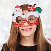 Christmas Novelty Father Christmas Glasses