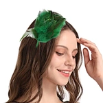 Easter Feather Headpiece Showgirl Headband