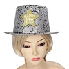 Happy New Year Oversized Top Hat