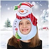 Christmas Snowman Fabric Hat