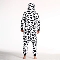 Adult Plush One Piece Cow Animal Cosplay Costume