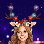 LED Luminous Deer Headband