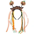 pumpkin led fox headband w/net tube