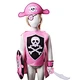 childrens pirate costume，halloween  skeleton costume