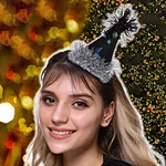 new year Mini Hat Hair Pins Cute Hair Clips