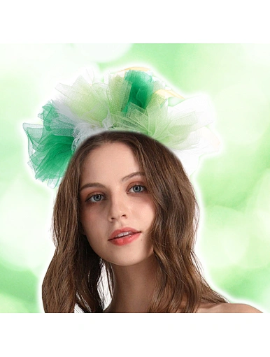St. Patrick’s Day lace Headbands