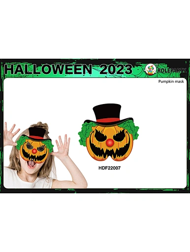 Halloween Pumpkin faceMask