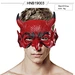 Halloween  Red Demon  Horn Pu Foam Mask