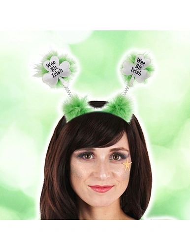 Headband head buckle st. Patrick's day Irish clovers