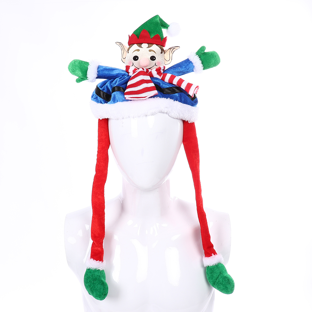 Christmas Snowman Headband With Air Pump