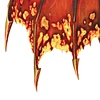 Fire dragon wings cosplay party