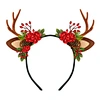 Christmas Deer Horn Flower Headband