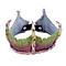 PU Foam  Jewelry King Crown Headdress