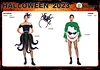 Octopus,Includes:Dress,Headband