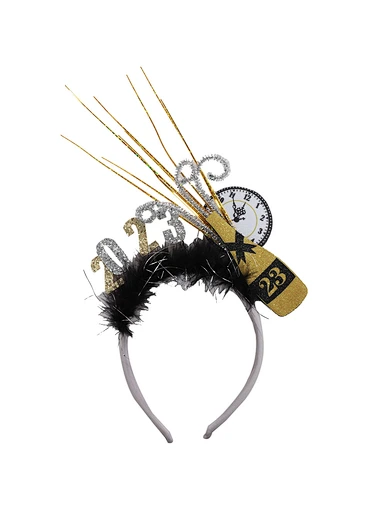 Clock Hair accessories New Year