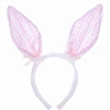 Fluffy Blue Easter Bunny Ears Headband