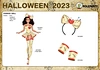 Voodoo Doll,Includes:Dress,Headband,Thigh Highs,Bracers