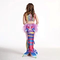 Kids Mermaid Halloween Costumes Cosplay Skirt Suit Set