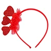 Adult love heart Glett Diamond inlay Headband