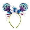 Shimmering Mermaids Seashell Plastic Headband