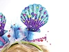 Shimmering Mermaids Seashell Plastic Headband