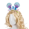 Shimmering Mermaids Seashell Plastic Headband