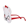 Christmas Novelty white bear Glasses