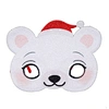 Christmas Novelty white bear Glasses