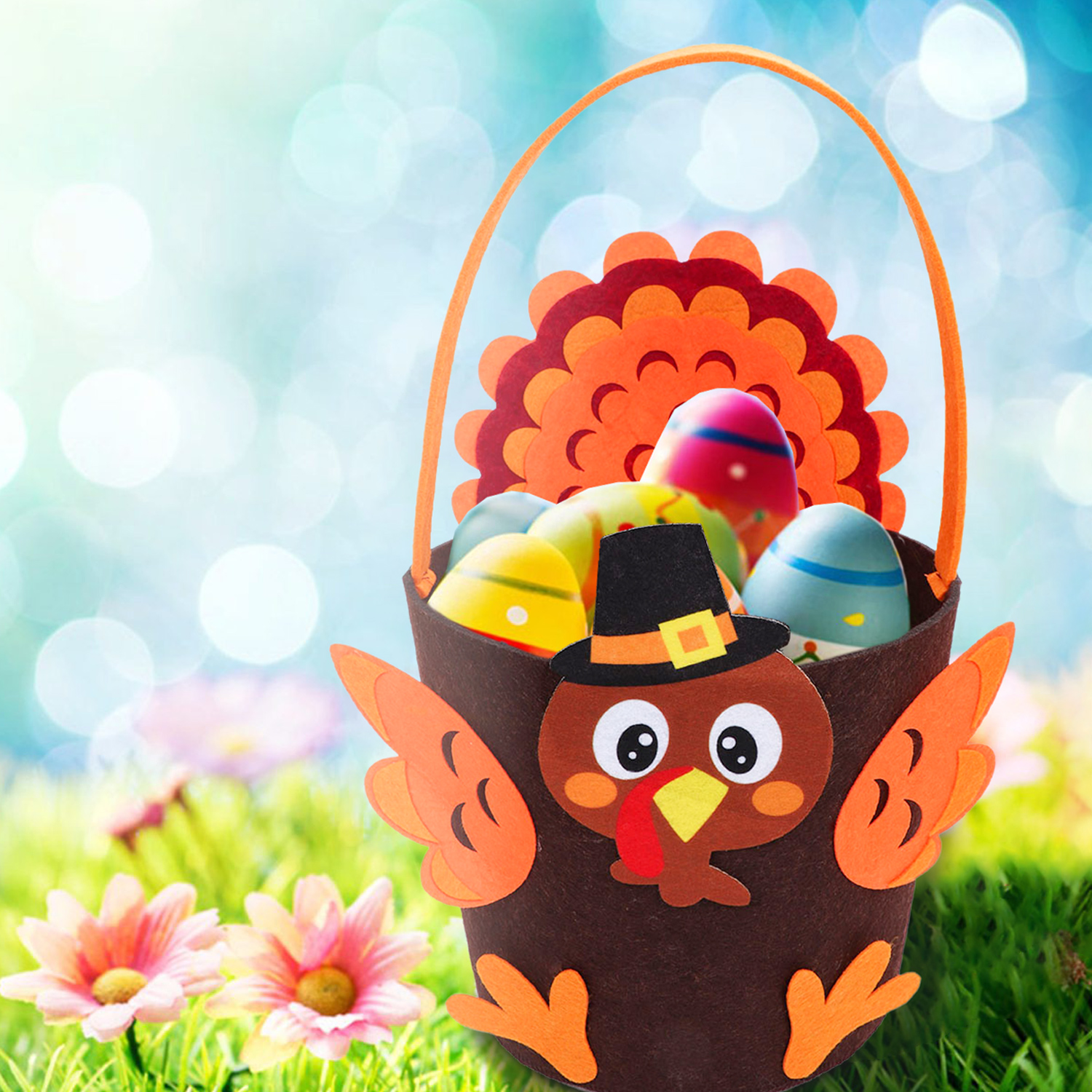 Thanksgiving Non-woven Fabrics Turkey Bag