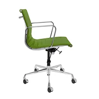 aluminum ribbed chair