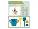 5 PCS beach bucket set